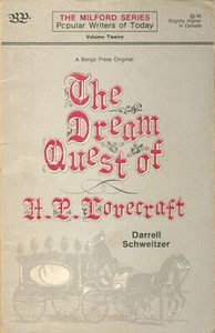 The Dream Quest of H.P. Lovecraft Darrell Schweitzer 1978 SC 1st ed Good cond - Picture 1 of 5
