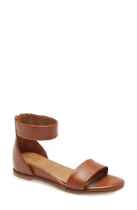 Seychelles hohe Damen-Sandalen Größe 8,5 cognacfarbenes Leder - Bild 1 von 1