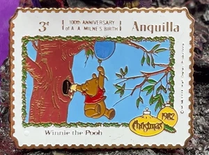 Anquilla Disney Winnie Puuh 3 Cent PIN Replik Briefmarke Weihnachten 1982 - Bild 1 von 2
