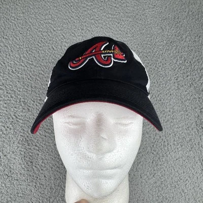 Atlanta Braves MLB Nike Dri-Fit Heritage86 Dark Blue Gray Baseball Hat Cap OSFA - Image 1 of 4