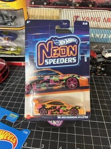 Hot Wheels Neon Speeders 1995 Mitsubishi Eclipse HTF - Picture 1 of 6