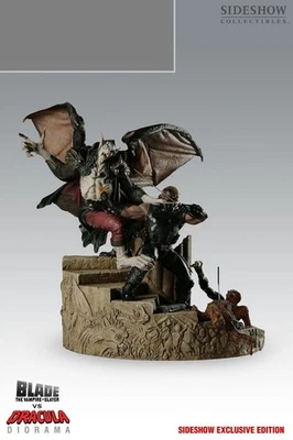 Sellada/NUEVA Estatua Sideshow Marvel Blade vs Dracula Diorama Exclusiva 284/400 Foto 1 de 4