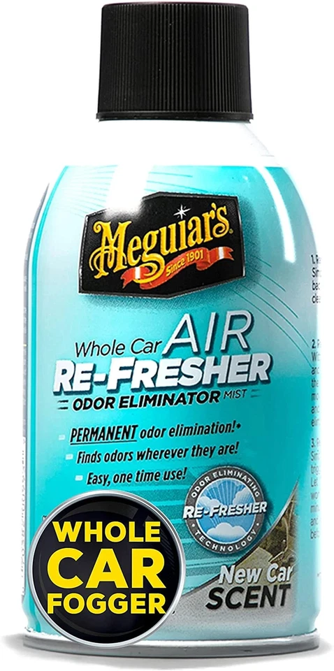 Meguiar'S Whole Car Air Refresher, Odor Eliminator Spray Eliminates Strong Vehic