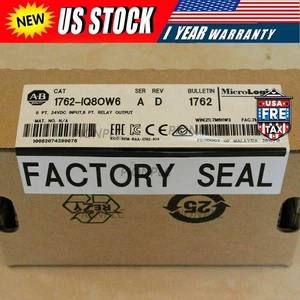 NEW Factory Sealed AB 1762-IQ8OW6 /A MicroLogix Combination Module 1762IQ8OW6 - Picture 1 of 5