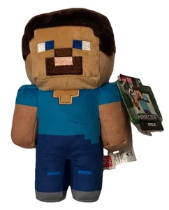 Minecraft - Peluche "Steve" - 9" - 2023 - Nuevo Con Etiquetas - Imagen 1 de 8
