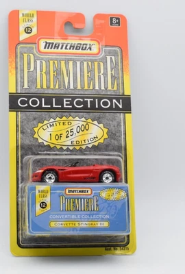 Matchbox Superfast Chevrolet Chevy Corvette Stingray III rosso. Premiere... - Immagine 1 di 2