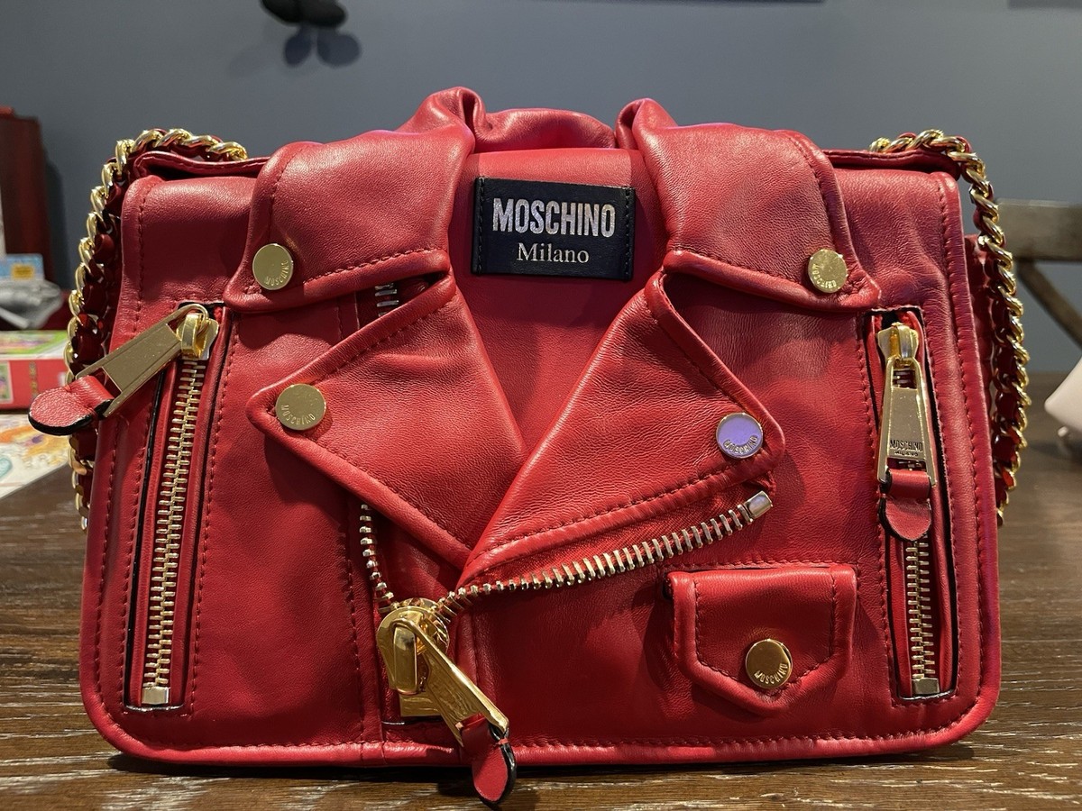 Moschino Biker Bags & Handbags for Women for sale - eBay Moschino Biker Bags & Handbags for Women for sale - eBay