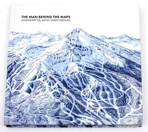 The Man Behind The Maps-James Niehues Ski Resorts-Fine Condition - Picture 1 of 8