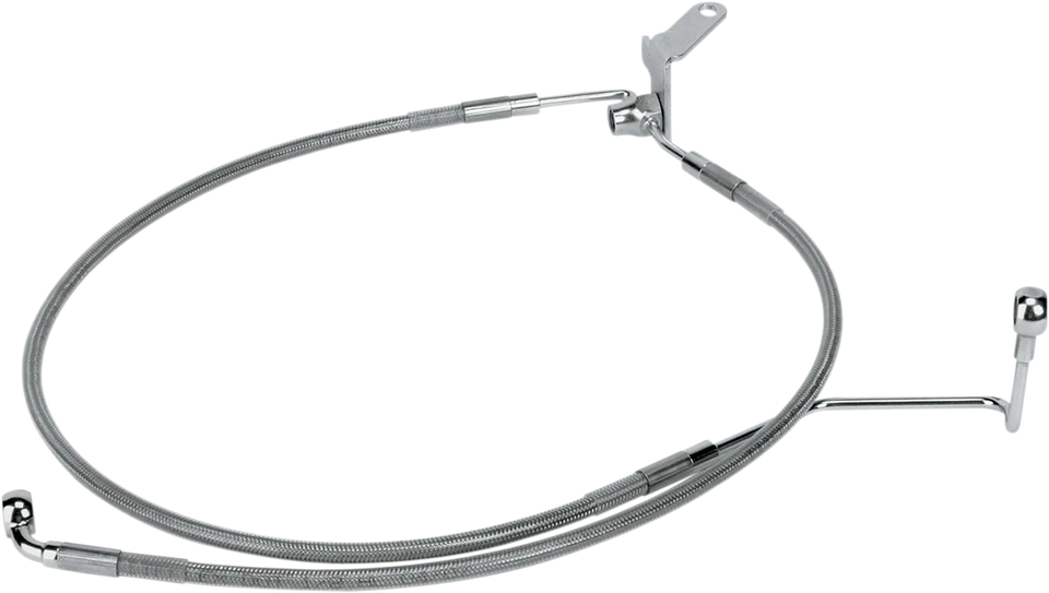 Комплект удлиненной задней тормозной магистрали из нержавеющей стали Drag Specialties 1741-0708 - Изображение 1 из 1