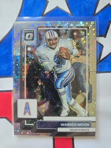 Warren Moon- Sparkle /125- 2022 Panini Donruss Optic Football #81- Oilers - Picture 1 of 2