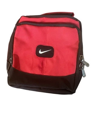 NIKE Youth/Adult Insulated Lunch Box Bag Black And Red - Image 1 of 4