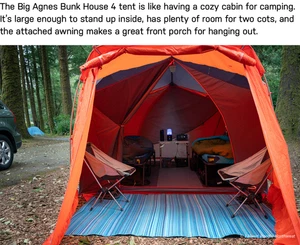 Big Agnes Bunk House 4 Person Large Family Camping Tent 3-Season Waterproof NWT - Picture 1 of 14