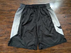 Nike MLB Men Shorts Small DRI-FIT CLIMATE Black/Gray Baseball Sport - Picture 1 of 15