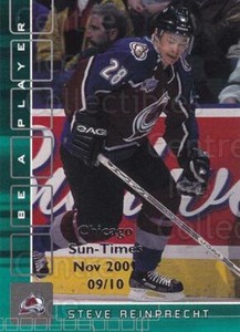 2001-02 BAP Memorabilia Chicago Sun Times Emerald #174 Steven Reinprecht