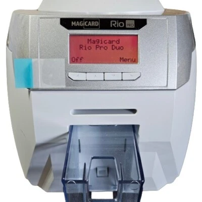 MAGICARD Rio Pro Dual/Double-Sided ID Card Printer (3652-0021) COMES AS PICTURED - Image 1 of 4