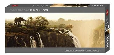 Heye Elephant 1000 Piece Panoramic Puzzle - Image 1 of 4