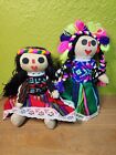 Vintage Original Mexican Lele Doll Handmade Traditional Rag Dolls Posable 8 Inch