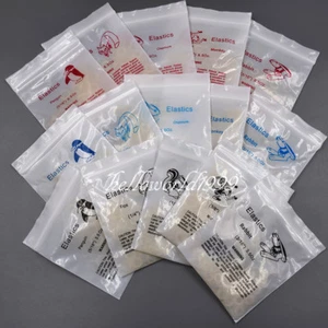 Dental Zoo Pack Orthodontic Rubber Bands Elastics Latex Braces Force 15 Size Opt - Picture 1 of 46