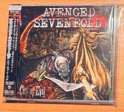 Avenged Sevenfold City of Evil Japan  CD  OBI NEU - Bild 1 von 2