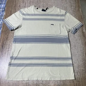Volcom Mens Striped Pocket Tee Shirt Size S #28111 - Picture 1 of 2