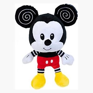 Kid's Preferred Disney Baby Black And White Mickey Mouse Plush  NEW IN STOCK