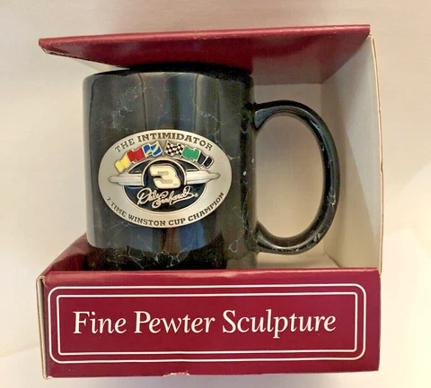 DALE EARNHARDT Sr #3 THE INTIMIDATOR Coffee Mug Brand New in Original Package Cover