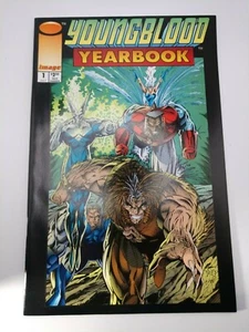 July 1993 Vol. 1 No. 1 Image Youngblood Yearbook Comic Book First Printing - Picture 1 of 4