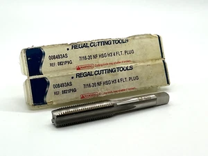 REGAL CUTTING TOOLS Hand Tap - 7/16-20, H3, 4FL, 008493AS - Qty. 2 - Picture 1 of 2