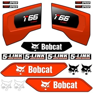 Decal Kit fits Bobcat T66 Track Skid Steer Stage 5 Loader Sticker Wrap 7yr Vinyl - Picture 1 of 2