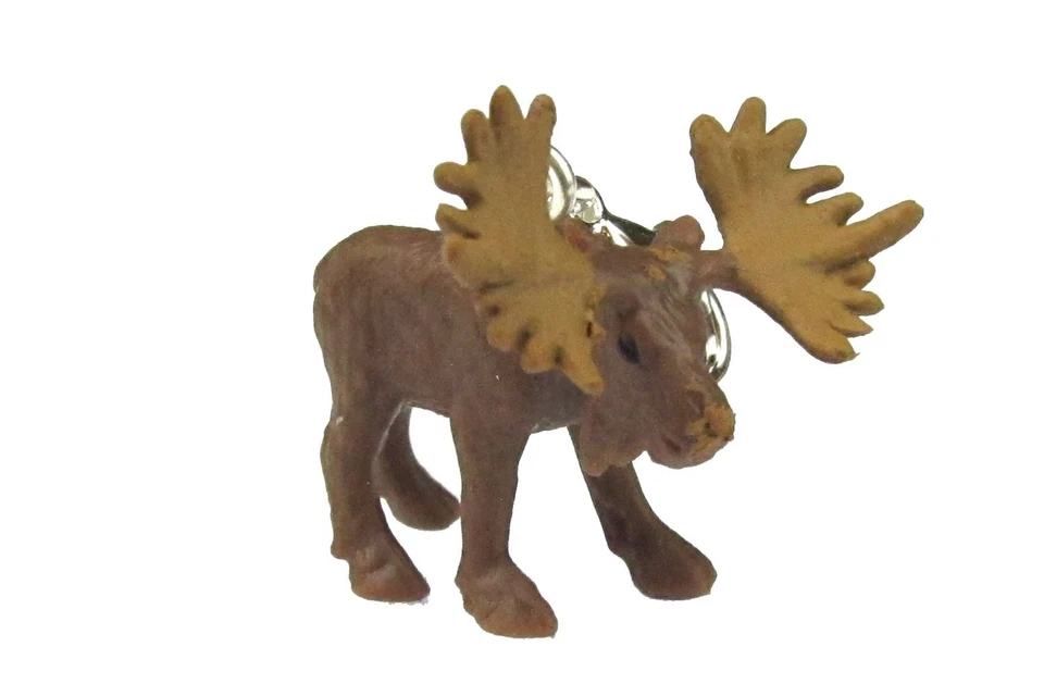 Elch Charm Zipper Pull Anhänger Bettelanhänger Rentier Moose Miniblings Norwegen - Bild 1 von 4
