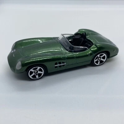 Matchbox 1:64 2020- Power Grabs- 1956 Aston Martin DBR1 - Green Metallic - Image 1 of 3