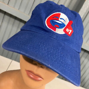 Say It With Pepsi Lightweight Blue Adjustable Baseball Hat Cap