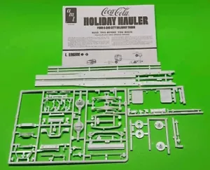 Frame Ford C-600 1/25 AMT Chassis Axle Rear End COE City Delivery Box Truck - Picture 1 of 9