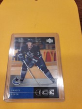 Daniel Sedin 2000-01 Upper Deck Ice #79 HOF Rookie RC Vancouver Canucks