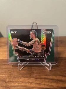 2021 Panini Prizm UFC Knockout Artists Prizms Green #21 Sean O'Malley - Picture 1 of 2