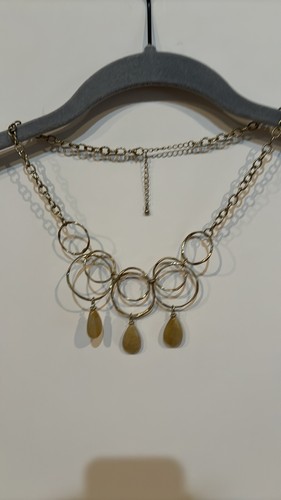 VETEMENTS Collana moda oro e pietra