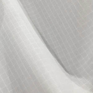 WHITE Ripstop Water Resistant Fabric Rip Stop Nylon Kite Tent Outdoor 60" Per 1m - Picture 1 of 4