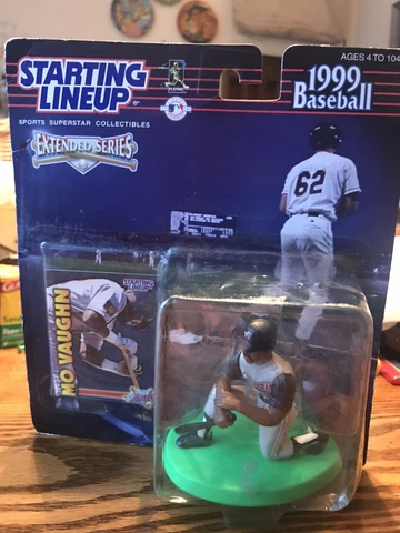 Mo Vaughn Anaheim Angels 1999 Starting Lineup World Series Baseball MLB Cover