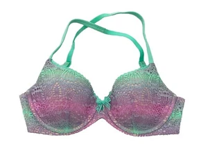 Victoria Secret Demi Padded Bra 32D Lined Demi Buste Body By Victoria # 36007072 - Picture 1 of 4