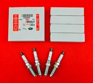 4x Original Land Rover Spark Plug Defender, Discovery, Evoque, Velar - LR050998 - Picture 1 of 4