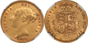 Australia 1886-S Victoria Gold Half Sovereign NGC XF-45 Mintage: 82,000 RARE!! - Picture 1 of 2