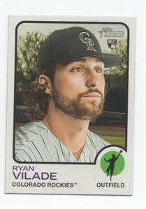 2022 Topps Heritage #112 Ryan Vilade Colorado Rockies *Rookie Card* - Picture 1 of 2
