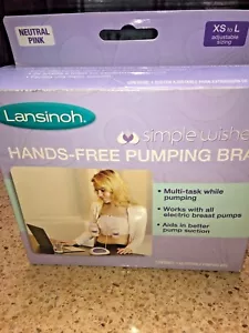 NEW IN BOX Lansinoh Hands-Free Pumping Bra, NIB! XS-L, Light Pink, L@@k! - Picture 1 of 1