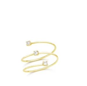 LIU JO ANELLO ACCIAIO PVD ORO GIALLO DONNA LJ2490M14 NUOVO - Imagen 1 de 2