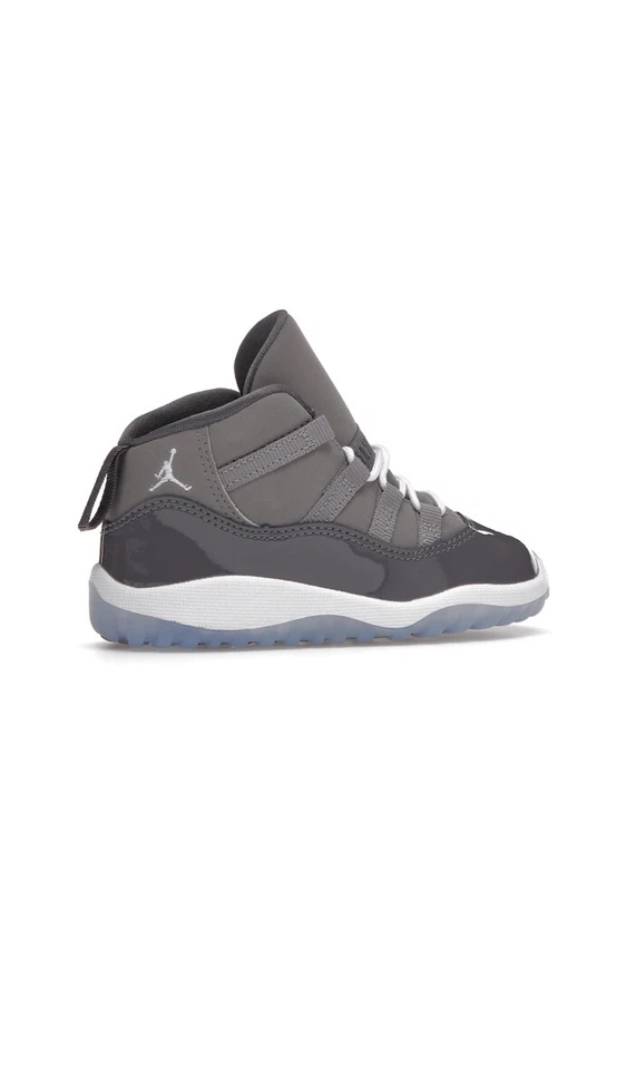Nike Air Jordan 11 Unisex Sneakers - Cool Gray, US 7