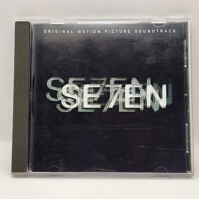 Se7en Soundtrack Seven Recording Rock Pop Country Music CD 1995 USED Foto 1 de 2