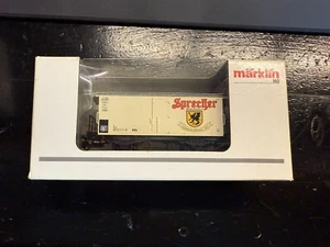 HO Märklin 25th anniversary 48281s K.W.St.E. Sprecher Brewing Reefer - Picture 1 of 1