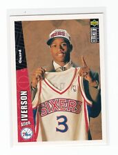 1996-97 Upper Deck Collector's Choice #301 Allen Iverson RC Rookie Card