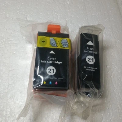 Series 21/22/23 Ink Cartridges Black Color For Dell V515w V313w V313 Printer - Image 1 of 3
