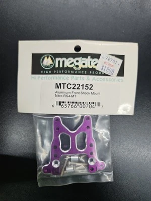 Megatech MTC22152 HPI Purple Front Shock Mount Nitro RS4 MT Aluminum (G7) - Image 1 of 2